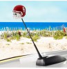 Oklahoma Sooners Car Antenna Ball / Auto Dashboard Buddy (College Football)